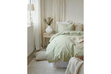 Påslakanset Enkelsäng 2-Dels Humble - Grön - Textil & mattor - Sängkläder - Bäddset & påslakanset