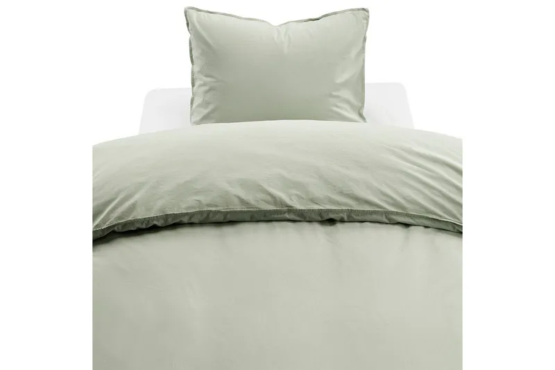 Påslakanset Enkelsäng 2-Dels Humble - Grön - Textil & mattor - Sängkläder - Bäddset & påslakanset