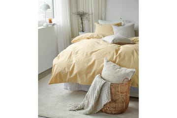 Påslakanset Enkelsäng 2-Dels Humble - Gul - Textil & mattor - Sängkläder - Bäddset & påslakanset