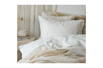 Påslakanset Enkelsäng 2-Dels Humble - Vit - Textil & mattor - Sängkläder - Bäddset & påslakanset