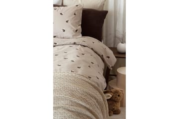 Påslakanset Enkelsäng 2-Dels Humla Sand - Textil & mattor - Sängkläder - Bäddset & påslakanset - Påslakanset enkelsäng