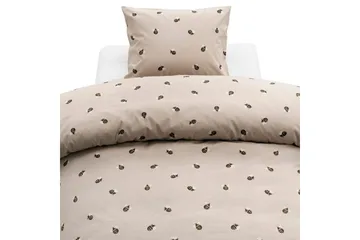 Påslakanset Enkelsäng 2-Dels Humla Sand - Textil & mattor - Sängkläder - Bäddset & påslakanset - Påslakanset enkelsäng