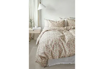 Påslakanset Enkelsäng 2-Dels Irma Flower Rosa - Textil & mattor - Sängkläder - Bäddset & påslakanset