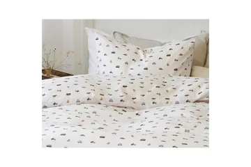 Påslakanset Enkelsäng 2-Dels John Beige - Textil & mattor - Sängkläder - Bäddset & påslakanset