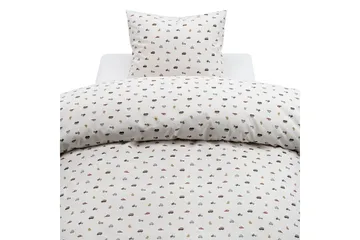 Påslakanset Enkelsäng 2-Dels John Beige - Textil & mattor - Sängkläder - Bäddset & påslakanset