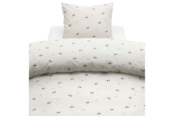 Påslakanset Enkelsäng 2-Dels Körsbär Sand - Textil & mattor - Sängkläder - Bäddset & påslakanset