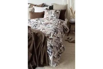 Påslakanset Enkelsäng 2-Dels Kossor Sand - Textil & mattor - Sängkläder - Bäddset & påslakanset