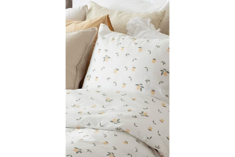 Påslakanset Enkelsäng 2-Dels Lemons Gul - Textil & mattor - Sängkläder - Bäddset & påslakanset - Påslakanset enkelsäng