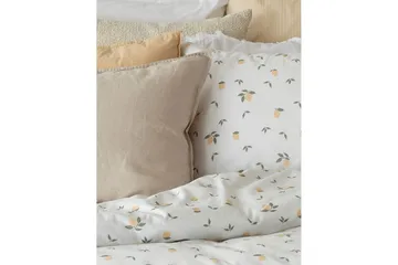 Påslakanset Enkelsäng 2-Dels Lemons Gul - Textil & mattor - Sängkläder - Bäddset & påslakanset