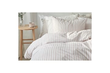 Påslakanset Enkelsäng 2-Dels Mirjam - Rosa - Textil & mattor - Sängkläder - Bäddset & påslakanset