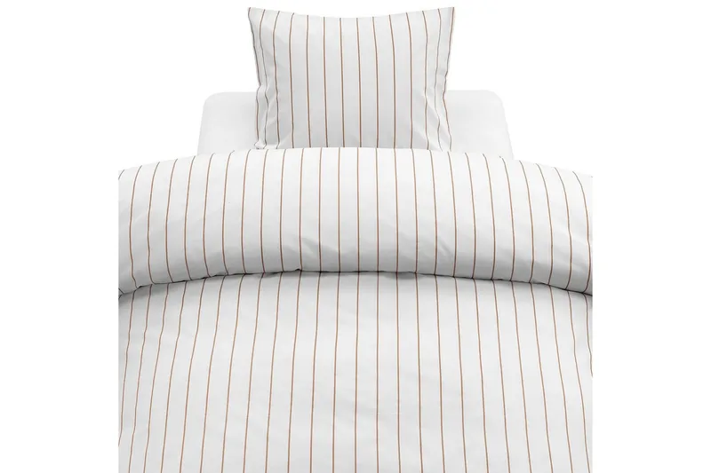 Påslakanset Enkelsäng 2-Dels Saga - Orange - Textil & mattor - Sängkläder - Bäddset & påslakanset