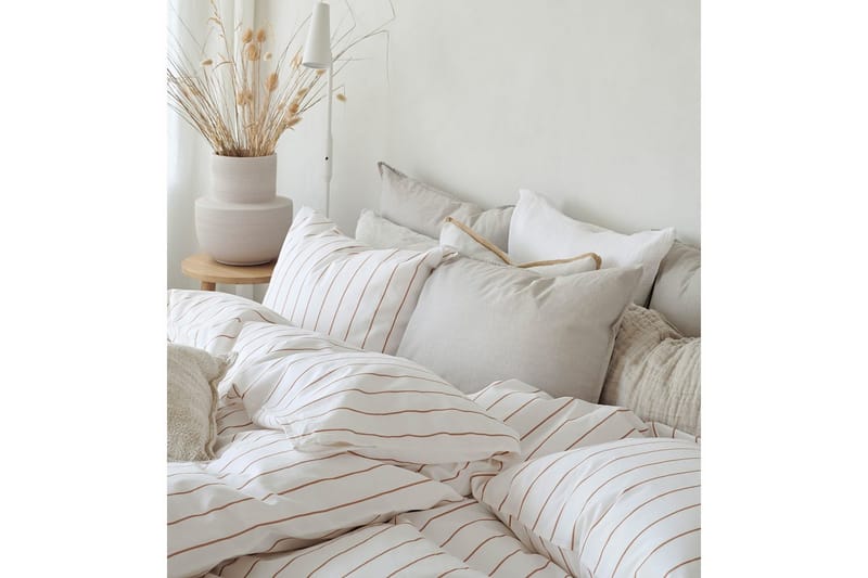 Påslakanset Enkelsäng 2-Dels Saga - Orange - Textil & mattor - Sängkläder - Bäddset & påslakanset