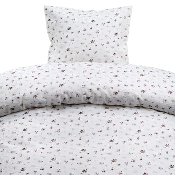 Påslakanset Enkelsäng 2-Dels Set Anna - Röd - Textil & mattor - Sängkläder - Bäddset & påslakanset - Påslakanset dubbelsäng