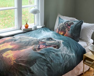 Påslakanset Enkelsäng 2-Dels Set Dinosaur - Textil & mattor - Sängkläder - Bäddset & påslakanset - Påslakanset dubbelsäng