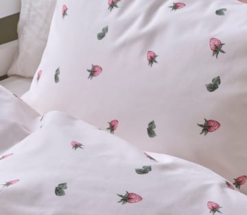 Påslakanset Enkelsäng 2-Dels Set Jordgubbsdröm - Textil & mattor - Sängkläder - Bäddset & påslakanset - Påslakanset dubbelsäng