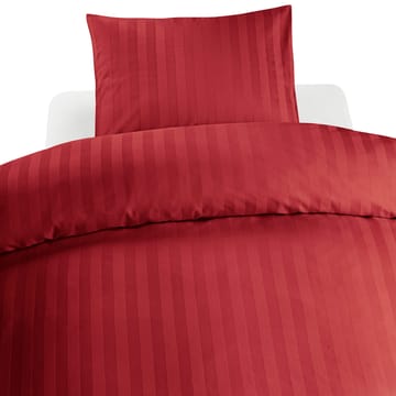 Påslakanset Enkelsäng 2-Dels Set Satin - Röd - Textil & mattor - Sängkläder - Bäddset & påslakanset - Påslakanset dubbelsäng