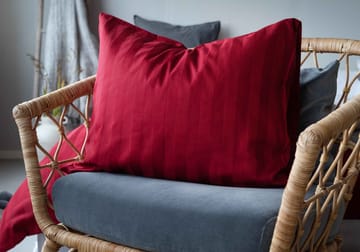 Påslakanset Enkelsäng 2-Dels Set Satin - Röd - Textil & mattor - Sängkläder - Bäddset & påslakanset - Påslakanset dubbelsäng