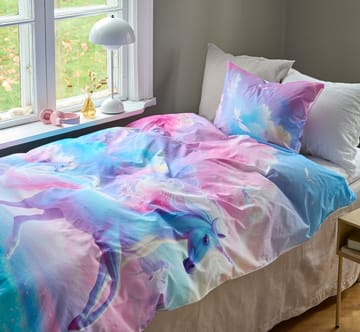 Påslakanset Enkelsäng 2-Dels Set Unicorns - Textil & mattor - Sängkläder - Bäddset & påslakanset - Påslakanset dubbelsäng