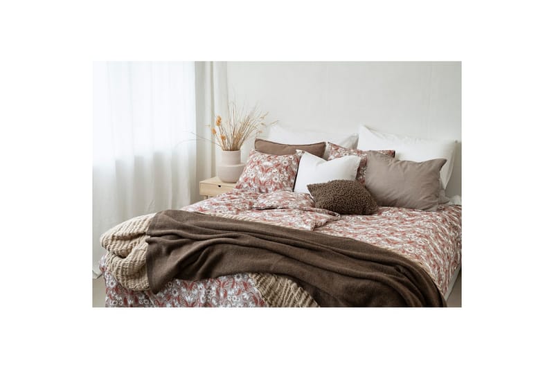 Påslakanset Enkelsäng 2-Dels Siljan Grå - Grå - Textil & mattor - Sängkläder - Bäddset & påslakanset