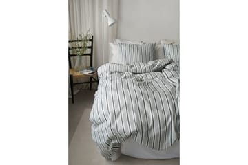 Påslakanset Enkelsäng 2-Dels Sunnan Rand - Grön - Textil & mattor - Sängkläder - Bäddset & påslakanset