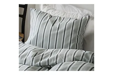 Påslakanset Enkelsäng 2-Dels Sunnan Rand - Grön - Textil & mattor - Sängkläder - Bäddset & påslakanset