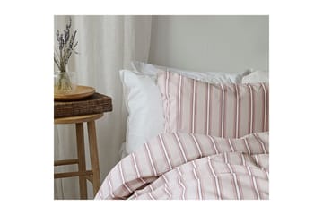 Påslakanset Enkelsäng 2-Dels Sunnan Rand - Rosa - Textil & mattor - Sängkläder - Bäddset & påslakanset