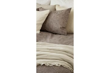 Påslakanset Enkelsäng 2-Dels Sylvi - Brun - Textil & mattor - Sängkläder - Bäddset & påslakanset