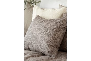 Påslakanset Enkelsäng 2-Dels Sylvi - Brun - Textil & mattor - Sängkläder - Bäddset & påslakanset