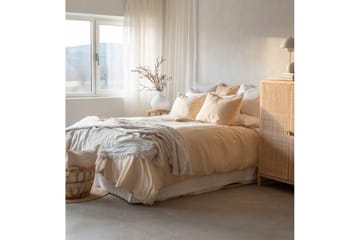 Påslakanset Enkelsäng 2-Dels Thelma Stripe - Gul - Textil & mattor - Sängkläder - Bäddset & påslakanset