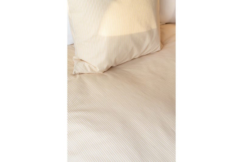 Påslakanset Enkelsäng 2-Dels Thelma Stripe - Gul - Textil & mattor - Sängkläder - Bäddset & påslakanset