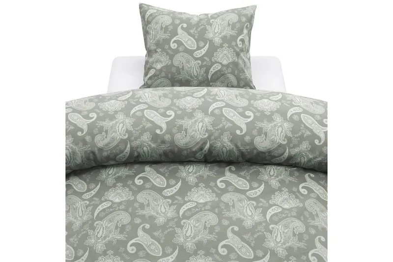 Påslakanset Enkelsäng 2-Dels Tilly, Grön