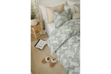 Påslakanset Enkelsäng 2-Dels Tilly - Grön - Textil & mattor - Sängkläder - Bäddset & påslakanset