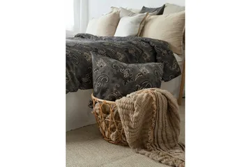 Påslakanset Enkelsäng 2-Dels Tilly - Svart - Textil & mattor - Sängkläder - Bäddset & påslakanset