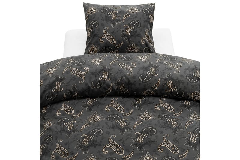 Påslakanset Enkelsäng 2-Dels Tilly, Svart