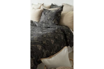 Påslakanset Enkelsäng 2-Dels Tilly - Svart - Textil & mattor - Sängkläder - Bäddset & påslakanset