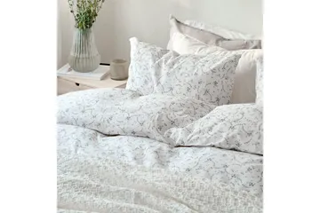 Påslakanset Enkelsäng 2-Dels Vilja - Blå - Textil & mattor - Sängkläder - Bäddset & påslakanset