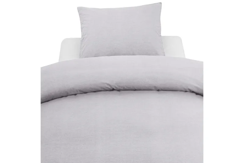 Påslakanset Enkelsäng 2-Dels Washed, Lila