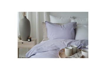 Påslakanset Enkelsäng 2-Dels Washed - Lila - Textil & mattor - Sängkläder - Bäddset & påslakanset