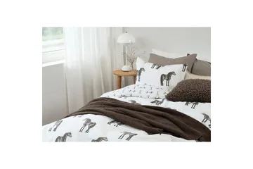 Påslakanset Enkelsäng 2-Dels Wendy Brun - Textil & mattor - Sängkläder - Bäddset & påslakanset