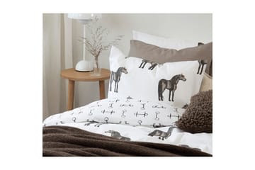 Påslakanset Enkelsäng 2-Dels Wendy Brun - Textil & mattor - Sängkläder - Bäddset & påslakanset