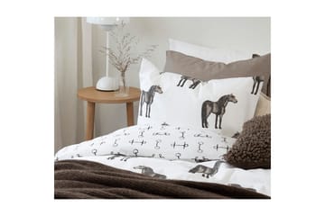 Påslakanset Enkelsäng 2-Dels Wendy Brun - Textil & mattor - Sängkläder - Bäddset & påslakanset