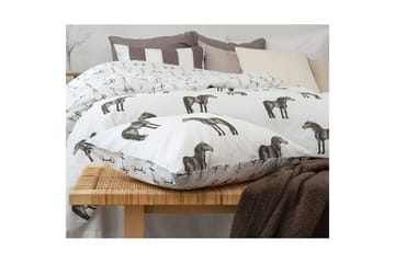 Påslakanset Enkelsäng 2-Dels Wendy Brun - Textil & mattor - Sängkläder - Bäddset & påslakanset