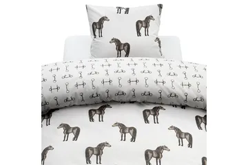 Påslakanset Enkelsäng 2-Dels Wendy Brun - Textil & mattor - Sängkläder - Bäddset & påslakanset