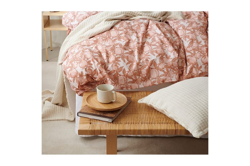 Påslakanset Enkelsäng 2-Dels Pomegranate - Peach - Textil & mattor - Sängkläder - Täcke