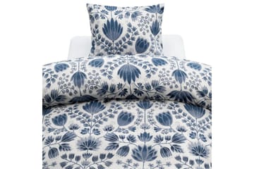 Påslakanset Enkelsäng Harmony 2-Dels Aster Blå - Textil & mattor - Sängkläder - Bäddset & påslakanset