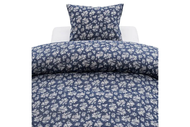 Påslakanset Enkelsäng Harmony 2-Dels Milli Blå