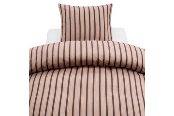 Påslakanset Enkelsäng Harmony 2-Dels Miranda - Brun - Textil & mattor - Sängkläder - Bäddset & påslakanset - Påslakanset enkelsäng