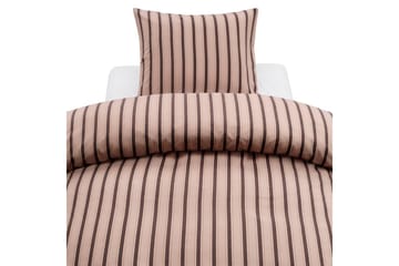 Påslakanset Enkelsäng Harmony 2-Dels Miranda - Brun - Textil & mattor - Sängkläder - Bäddset & påslakanset