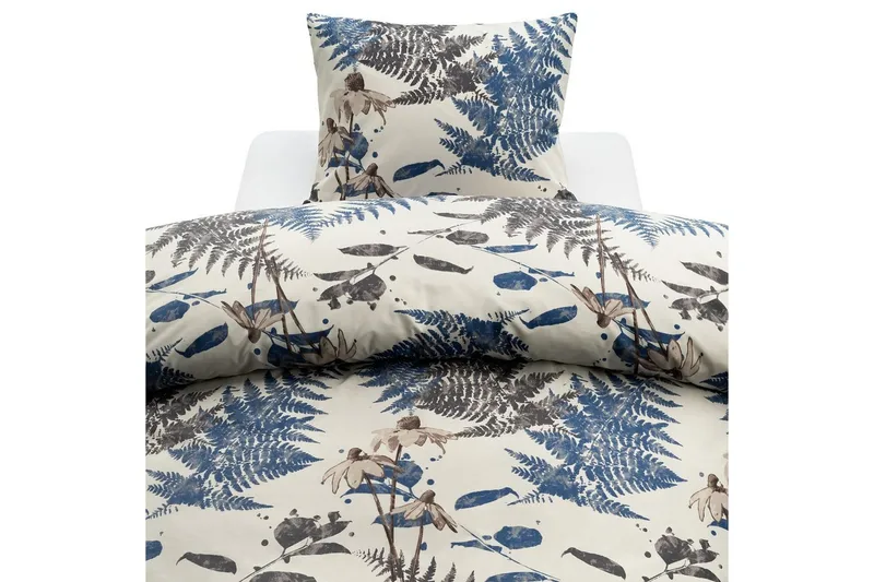 Påslakanset Enkelsäng Harmony 2-Dels Skogsdunge, Marinblå