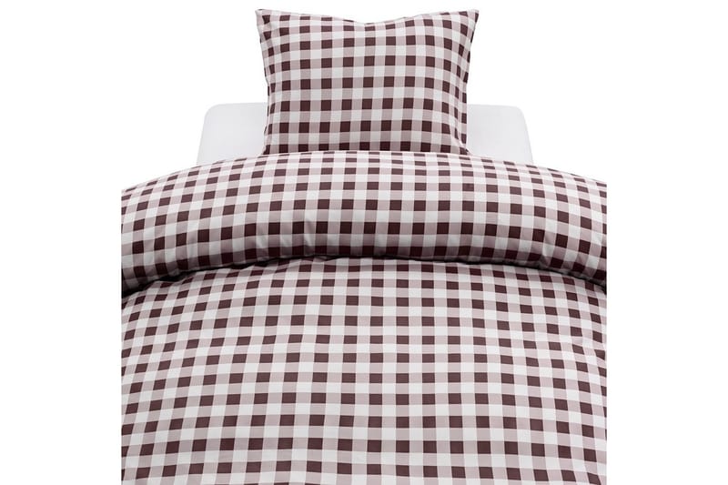 Påslakanset Enkelsäng Harmony 2-Dels Turild, Brun